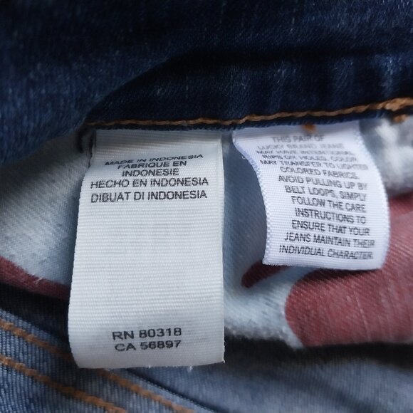 EUC Lucky Brand Sweet Boot 6/28 STRETCH Zip Fly - Picture 8 of 13